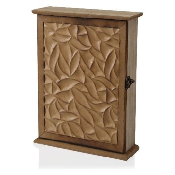 Versa Omarica za ključe Naravni les MDF (6,5 x 27 x 20 cm)