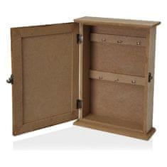 Versa Omarica za ključe Naravni les MDF (6,5 x 27 x 20 cm)