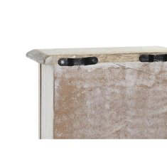 DKD Home Decor Omarica za ključe DKD Home Decor Rjava Temno rjava Mango les (18 x 7,5 x 28 cm)