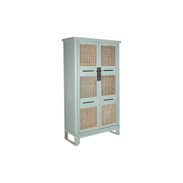DKD Home Decor Omarica DKD Home Decor Zelena Naravna 105 x 42 x 188 cm
