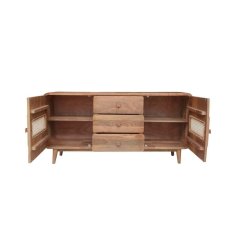 DKD Home Decor Bivak DKD Home Decor Natural 160 x 38 x 75 cm
