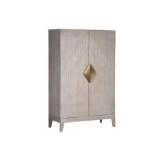 DKD Home Decor Omara DKD Home Decor Bež Kovina Mango les 90 x 40 x 180 cm