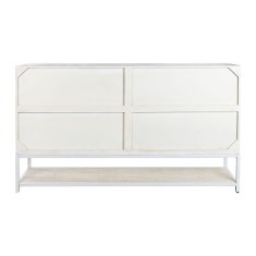 DKD Home Decor Bivak DKD Home Decor 170 x 45 x 100 cm Kovina Bela Mango les