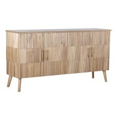 DKD Home Decor Bivak DKD Home Decor Zlata svetlo rjava Paolownia les MDF Les 157 x 40 x 80 cm