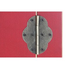 DKD Home Decor Omara DKD Home Decor 85,5 x 50,5 x 186,2 cm Jelka rdeča MDF les