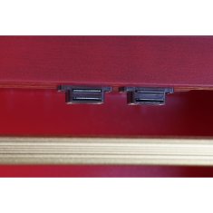 DKD Home Decor Omara DKD Home Decor 85,5 x 50,5 x 186,2 cm Jelka rdeča MDF les