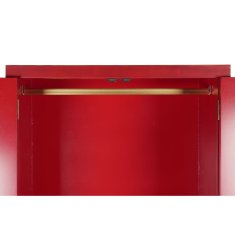 DKD Home Decor Omara DKD Home Decor 85,5 x 50,5 x 186,2 cm Jelka rdeča MDF les