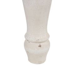 BigBuy Omara SHABBY CHIC 71 x 40 x 111 cm Bela Elov les MDF Les