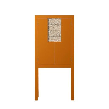 BigBuy Omara ORIENTAL CHIC 60 x 30 x 130 cm Oranžna MDF Les DMF
