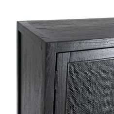 BigBuy Omara SHADOW 100 x 40 x 165 cm Črna Mindi les