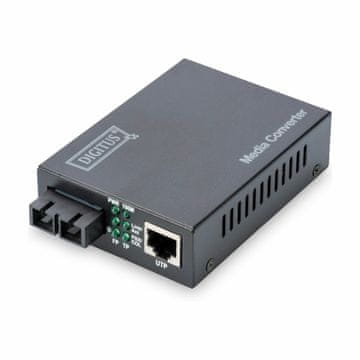 Digitus pretvornik FO-UTP 10/100 SC SM DN-82021-1