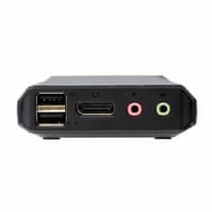 Aten KVM stikalo 2x1 mini DP/USB TipC s kabli CS52DP