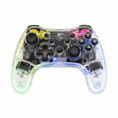 White Shark igralni plošček brezžični transparent RGB GPW-8039 LEGION