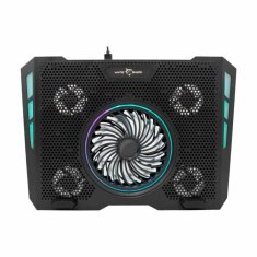 White Shark podloga za prenosnik 5x ventilator gaming GCP-13 AURORA