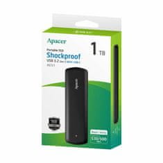Apacer SSD 1TB zunanji 530MB/s USB 3.2 TipC AS721