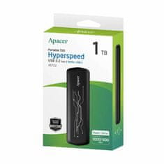 Apacer SSD 1TB zunanji 1000MB/s USB 3.2 TipC AS722