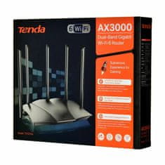 Tenda usmerjevalnik Wi-Fi6 AX 3000Mb Giga Dual-Band TX12 Pro