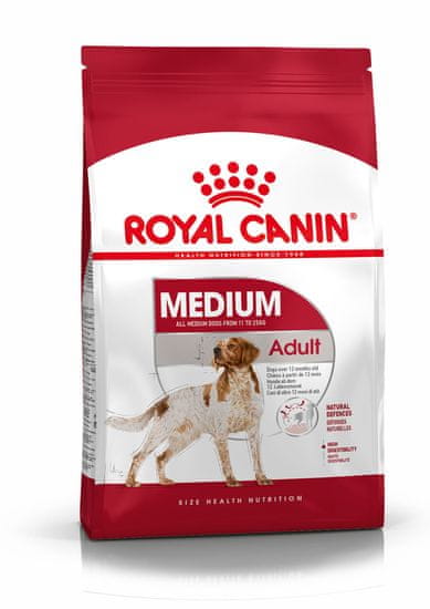 Royal Canin Medium Adult pasji briketi, za odrasle pse, 15 kg