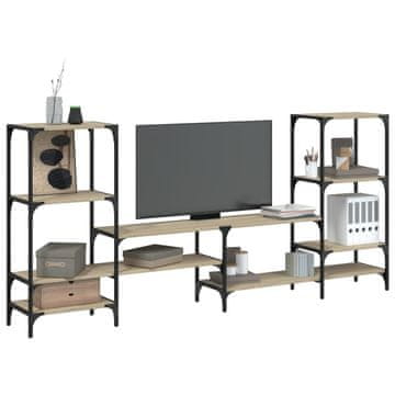 Vidaxl vidaXL TV omarica sonoma hrast 206,5x28,5x95 cm
