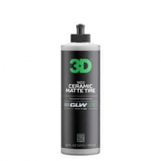 3D CAR CARE 3D GLW Series SIO2 Ceramic Matte Tire čistilo za pnevmatike, 473 ml