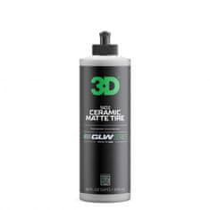 3D GLW Series SIO2 Ceramic Matte Tire čistilo za pnevmatike, 473 ml