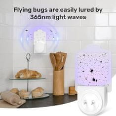 HOME & MARKER® Lovilec letečih žuželk, UV past za žuželke, Lepilna plošča za insekte | TRAPKO