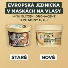 Garnier Gladilna maska za neurejene in skodrane lase Kakavovo maslo (hrana za lase) 400 ml
