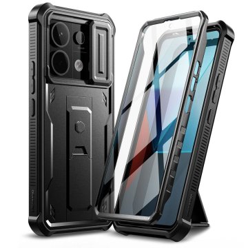 Tech-protect Kevlar ovitek za Xiaomi Redmi Note 13 Pro 5G / Poco X6 5G, črna