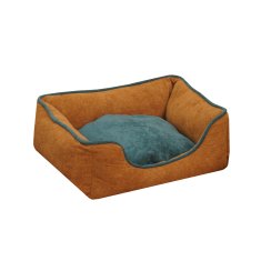 Aga Postelja za hišne ljubljenčke 60x50x16 cm Oranžna