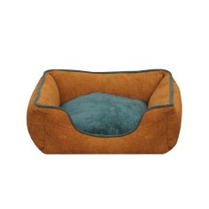 Aga Postelja za hišne ljubljenčke 60x50x16 cm Oranžna
