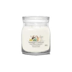 Yankee Candle Aromatična sveča Signature glass medium Sweet Vanilla Horchata 368 g