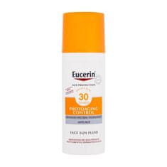 Eucerin Sun Protection Photoaging Control Face Sun Fluid SPF30 emulzija proti gubam z zaščito pred soncem 50 ml za ženske
