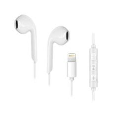 FORCELL Slušalke z žico Lightning Forcell F-Audio HR-ME25 bele