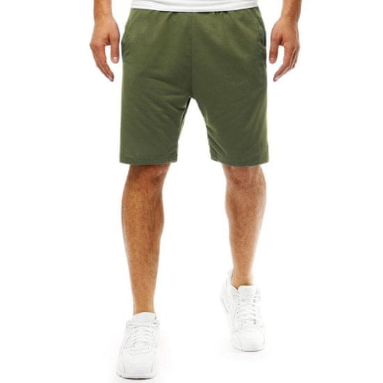 Dstreet Moške kratke hlače KRIA zelene barve sx2390