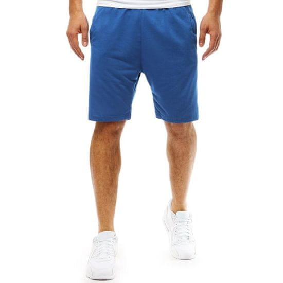 Dstreet Moške kratke hlače KRIA modre barve sx2391