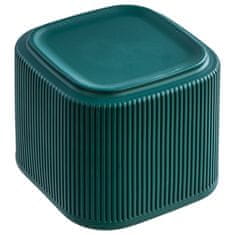 botle Keramični cvetlični lonec steklenica zelena 14,5 cm H13,5 cm Mat moderna elegantna