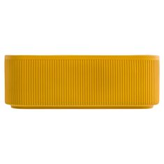 botle Keramični cvetlični lonec Rumena 30 cm H10,5 cm Mat Moderna elegantna