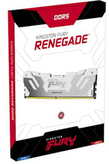 Kingston FURY Renegade 8000 pomnilnik (RAM), DDR5, 16GB, RGB XMP, CL38, DIMM, bel (KF580C38RWA-16)