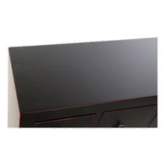 DKD Home Decor Komoda DKD Home Decor Črna rdeča Večbarvna jelka MDF Les Oriental 63 x 27 x 101 cm
