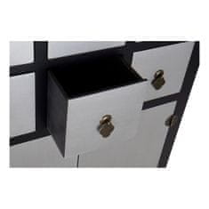 DKD Home Decor Komoda DKD Home Decor 8424001737246 Fir Silver Black Oriental 63 x 27 x 101 cm