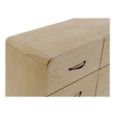 DKD Home Decor Komoda DKD Home Decor Naravna črna Kovina MDF Baker Les Paolownia (73 x 33 x 68 cm)