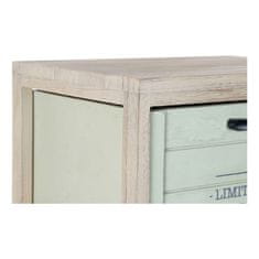 DKD Home Decor Komoda DKD Home Decor Naravna Modra Zelena Otroški les Paolownia (40 x 31 x 94,5 cm)