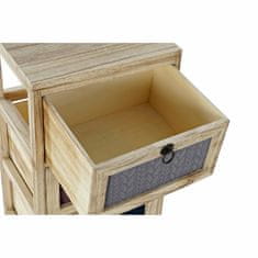 DKD Home Decor Komoda DKD Home Decor Poliester Večbarvni les Paolownia Modern (32 x 25 x 80 cm)
