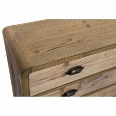 DKD Home Decor Komoda DKD Home Decor rjava lesena kovinska naravna moderna loft 90 x 30 x 97 cm
