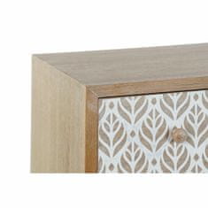 DKD Home Decor Komoda DKD Home Decor Bela Naravni les Paolownia List rastline 55 x 40 x 99 cm