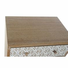DKD Home Decor Komoda DKD Home Decor Bela Naravni les Paolownia List rastline 55 x 40 x 99 cm