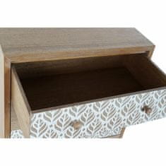 DKD Home Decor Komoda DKD Home Decor Bela Naravni les Paolownia List rastline 55 x 40 x 99 cm
