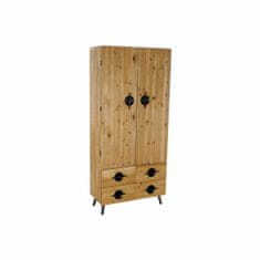 DKD Home Decor Omara DKD Home Decor 80 x 35 x 176 cm jelka črna kovina rjava