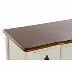 DKD Home Decor Komoda DKD Home Decor 100 x 40 x 85 cm Rjava Bela Plastika Temno rjava Romantična