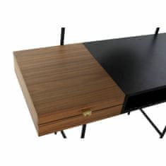 DKD Home Decor Komoda DKD Home Decor 8424001807444 Zrcalo Črna kovina Rjava Mango les (102,5 x 53 x 132 cm)